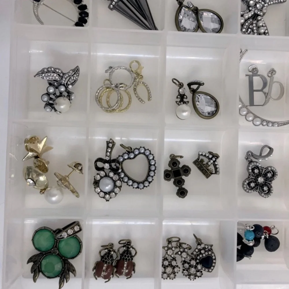 LARGE 80 pc. Jewelry Making Supplies Lot PRICE FIRM - Picture 2 of 7